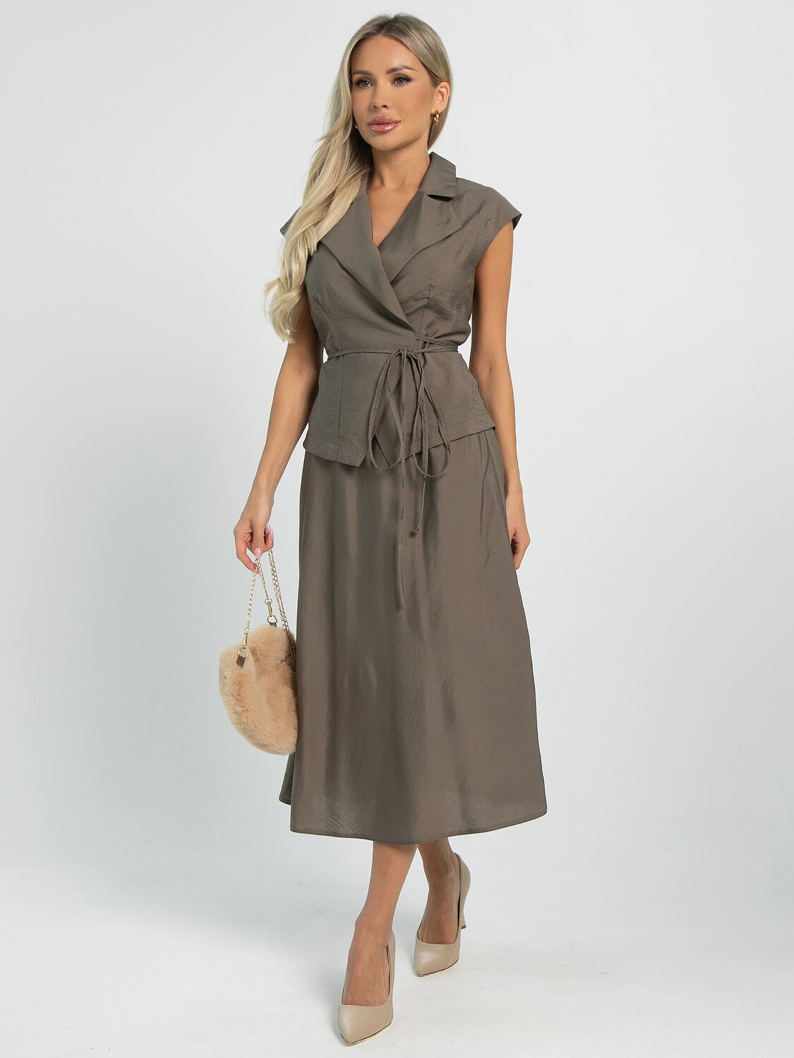 LT Collection Костюм 606111 К16265-10М Коричневый