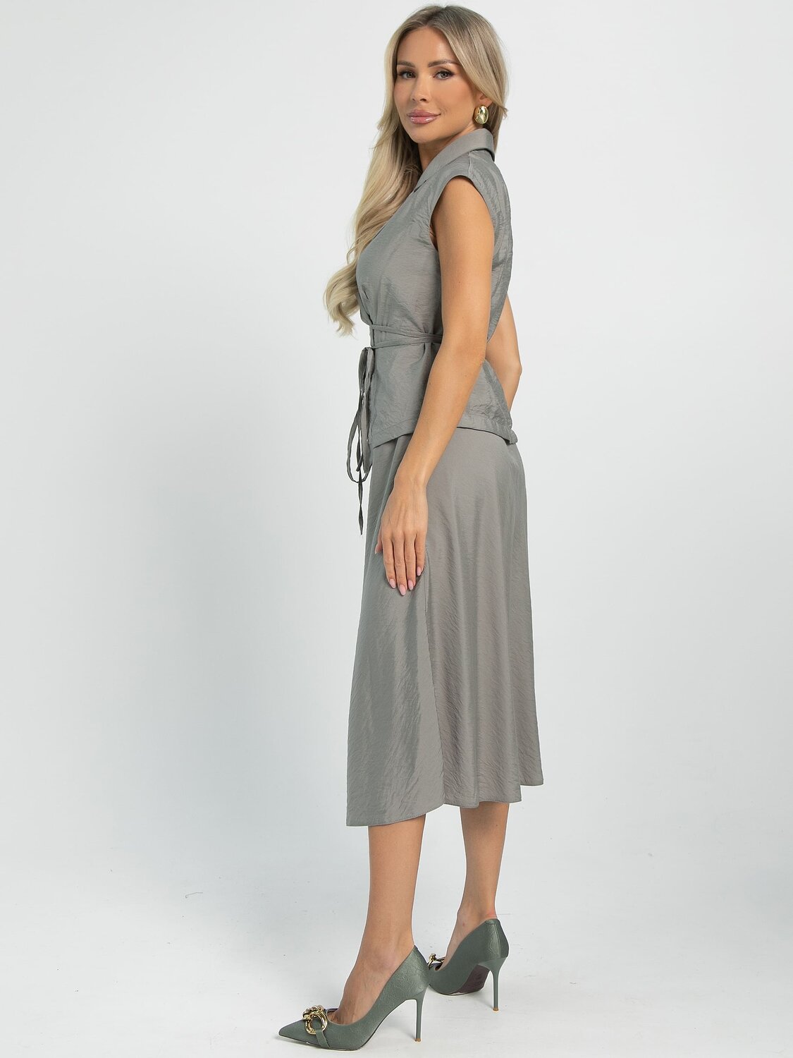 LT Collection Костюм 606112 К16267-10М Серый