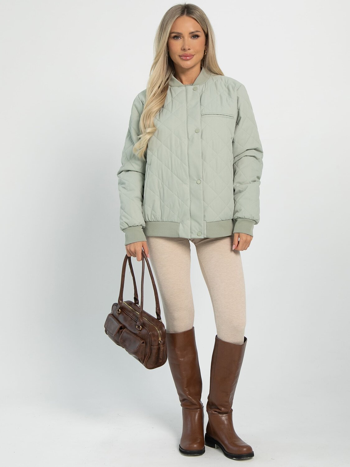 LT Collection Бомбер 606113 Б16291-18М Мятный