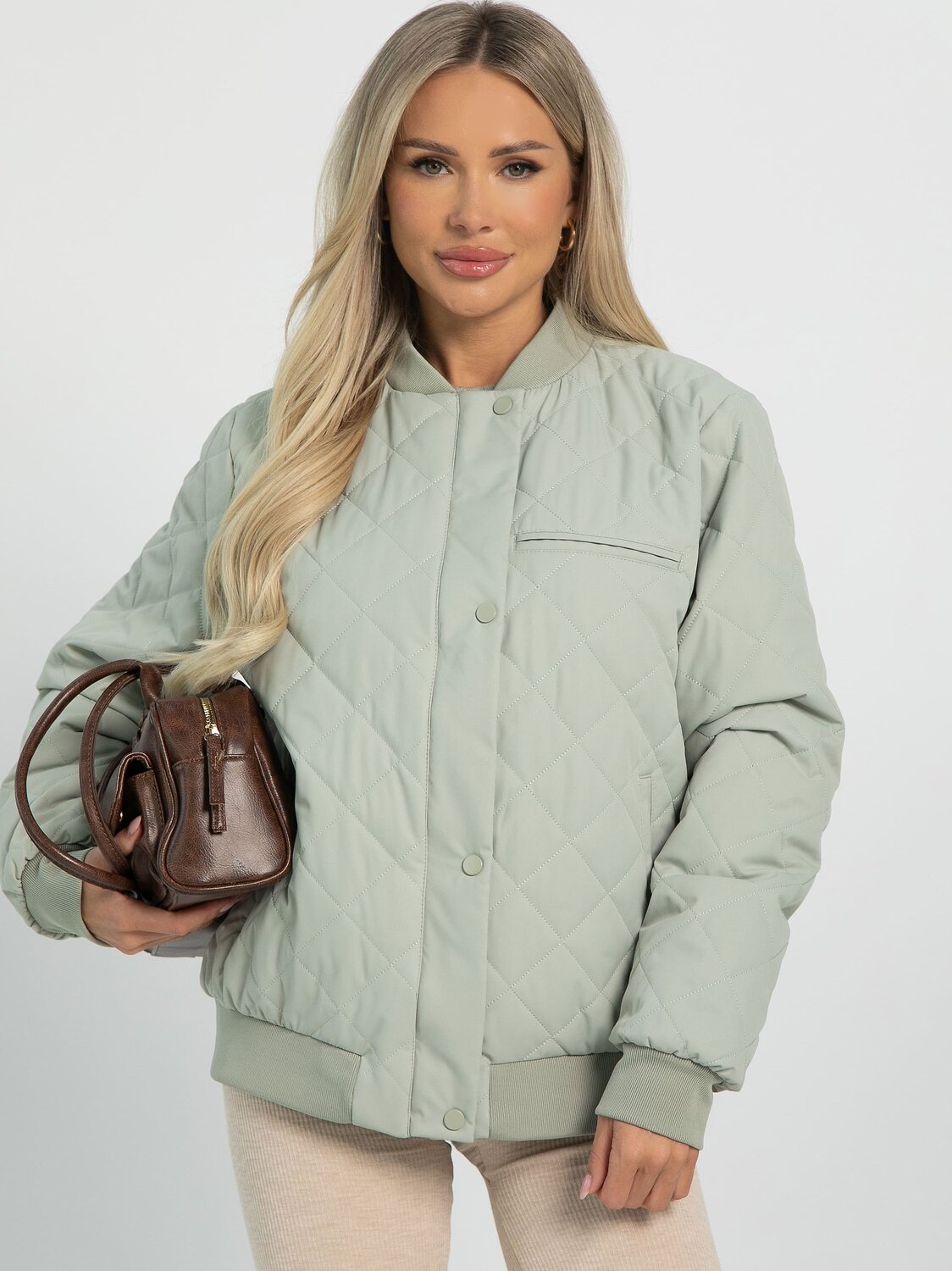 LT Collection Бомбер 606113 Б16291-18М Мятный