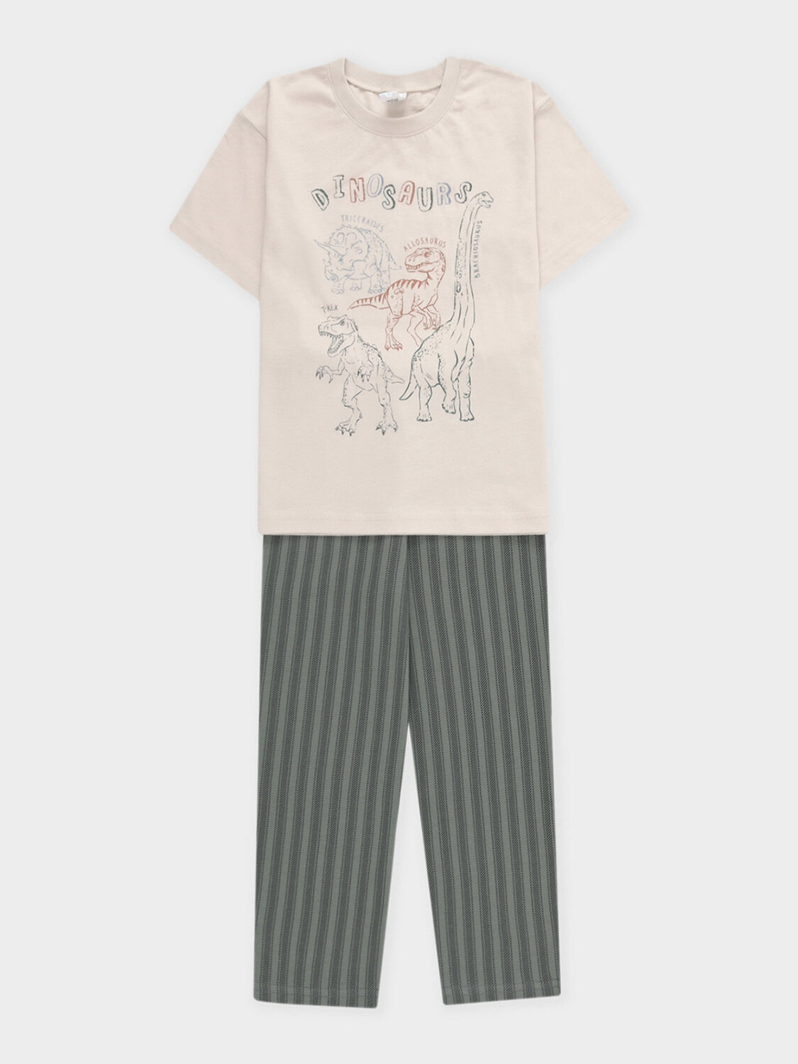 CROCKID Пижама 606195 МП 1694 кремовый