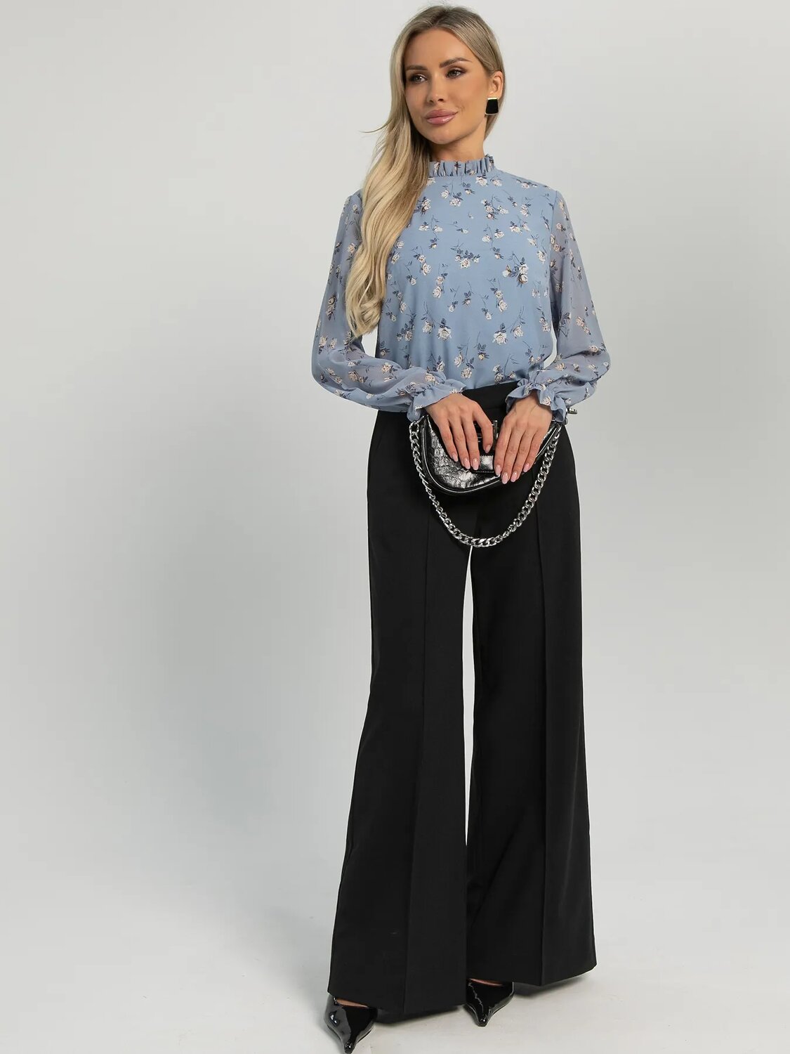 LT Collection Блуза 606200 Б16235-53М Голубой
