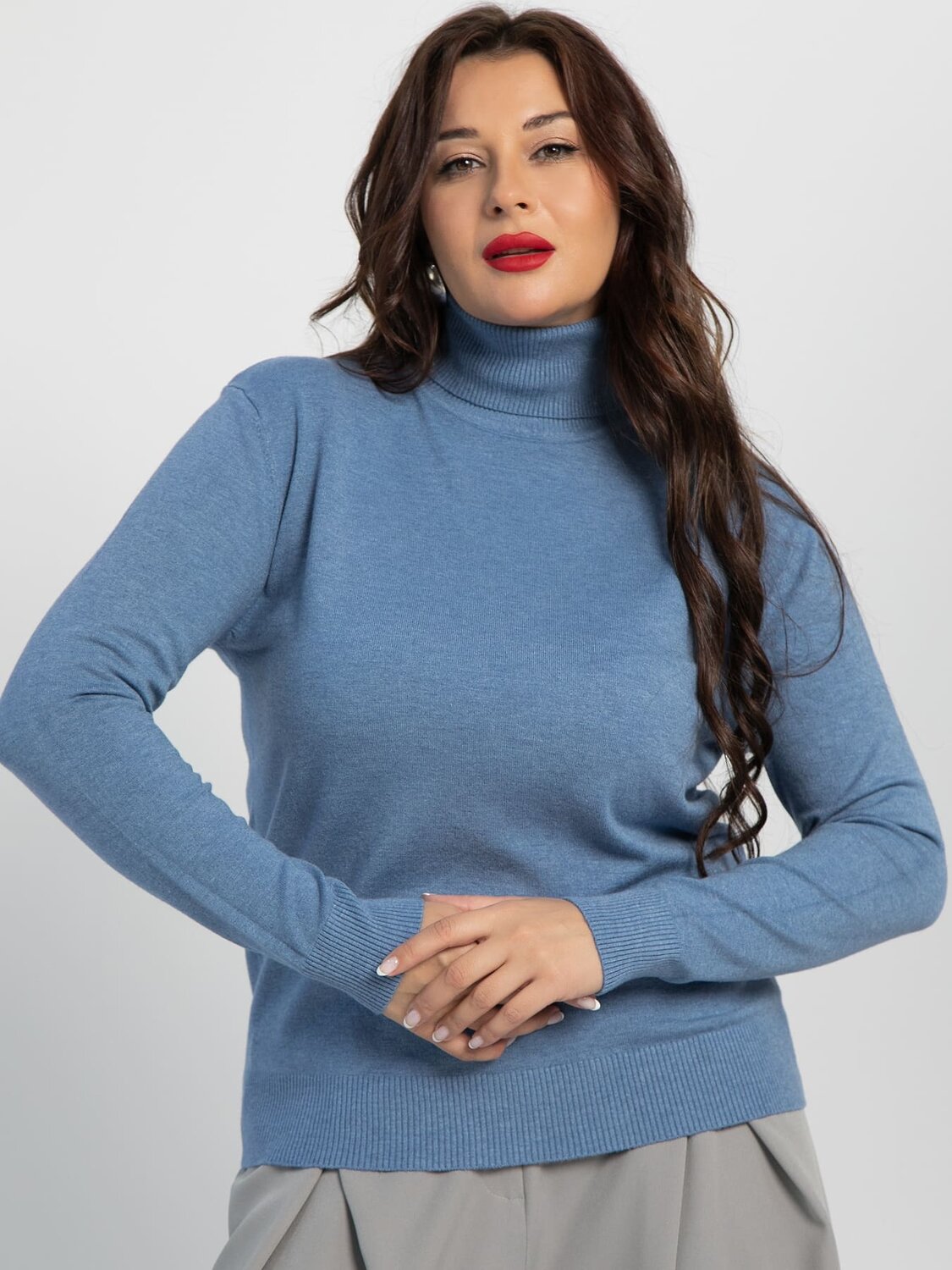 LT Collection Водолазка 606559 Б16201-20М Синий