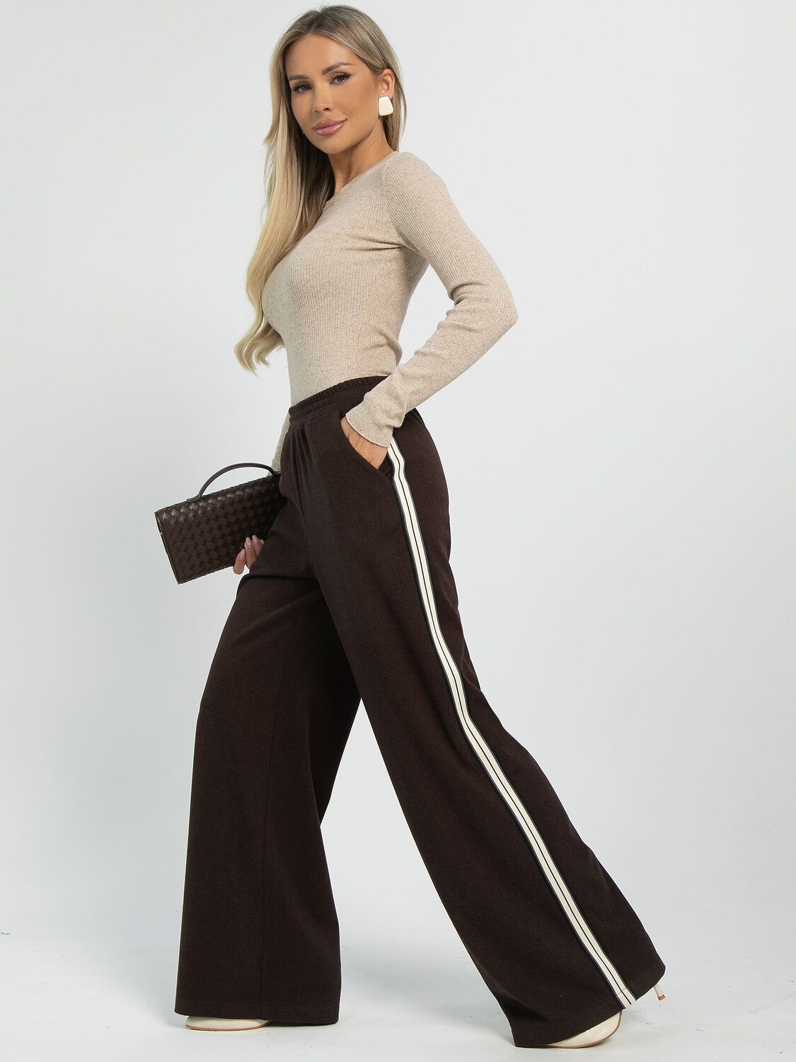 LT Collection Брюки 606563 Б16287-5М Коричневый