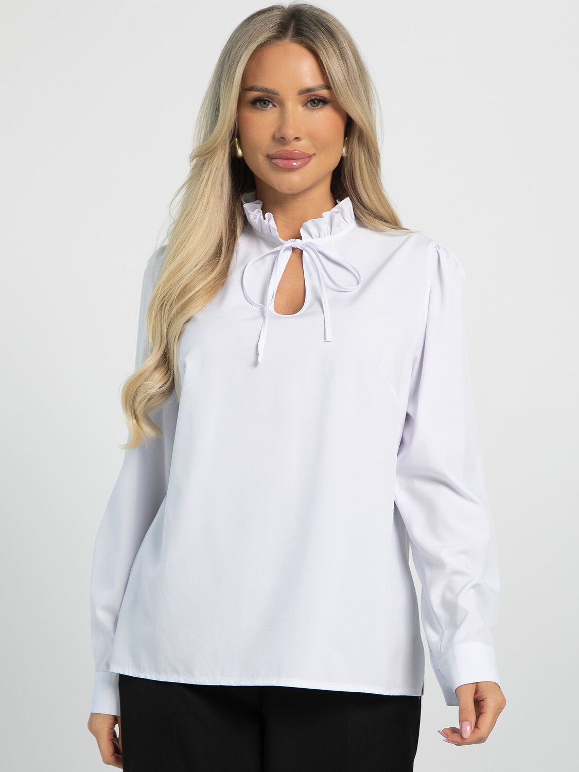 LT Collection Блуза 606633 Б16244-16М Белый