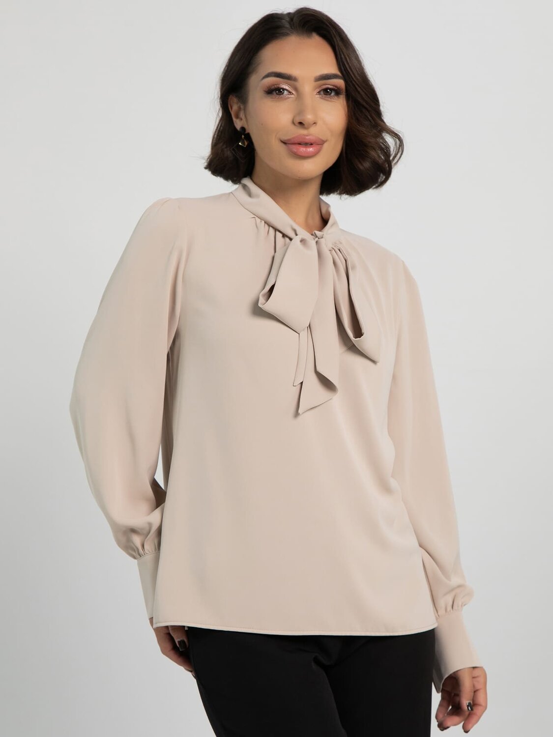 LT Collection Блуза 606634 Б16242-16М Бежевый