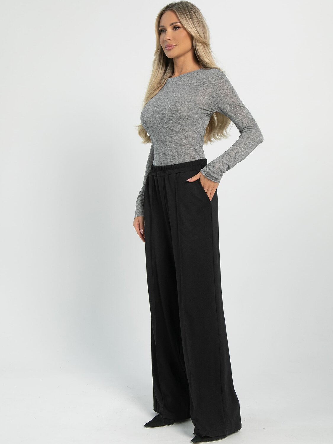 LT Collection Брюки 606635 Б16248-30М Черный