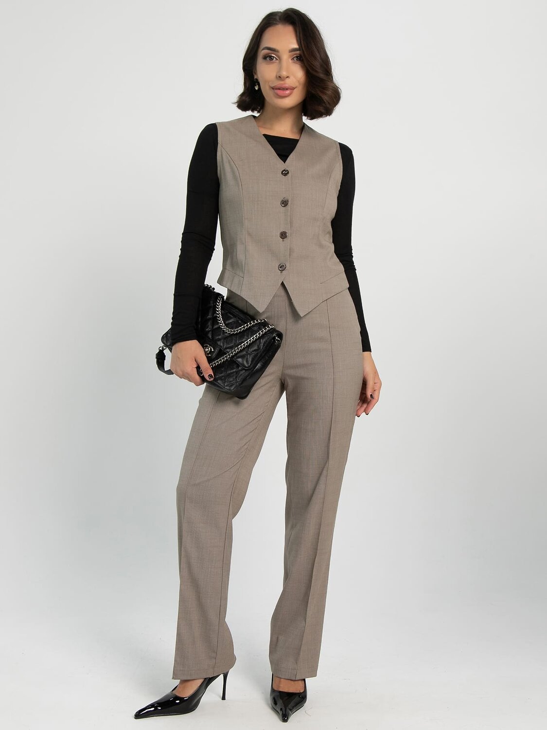 LT Collection Костюм 606638 К16272-30М Коричневый