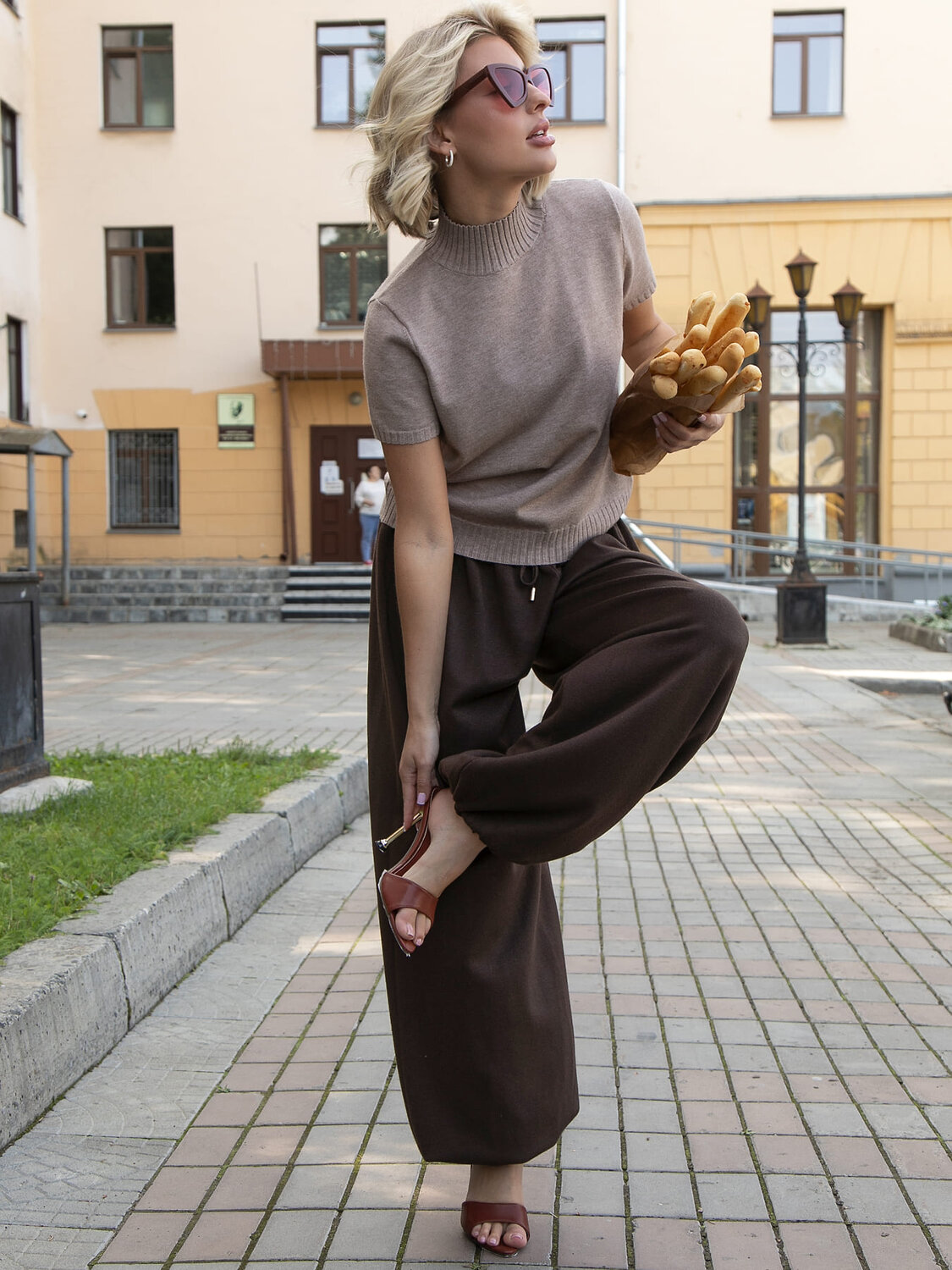 LT Collection Футболка 606642 Б16313-7М Бежевый