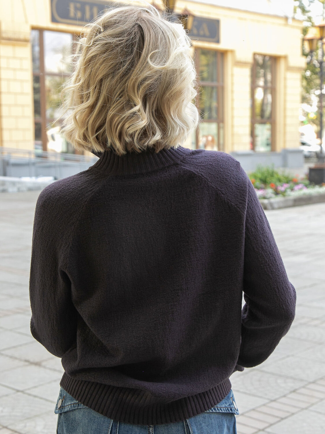 LT Collection Джемпер 606645 Б16316-7М Фиолетовый