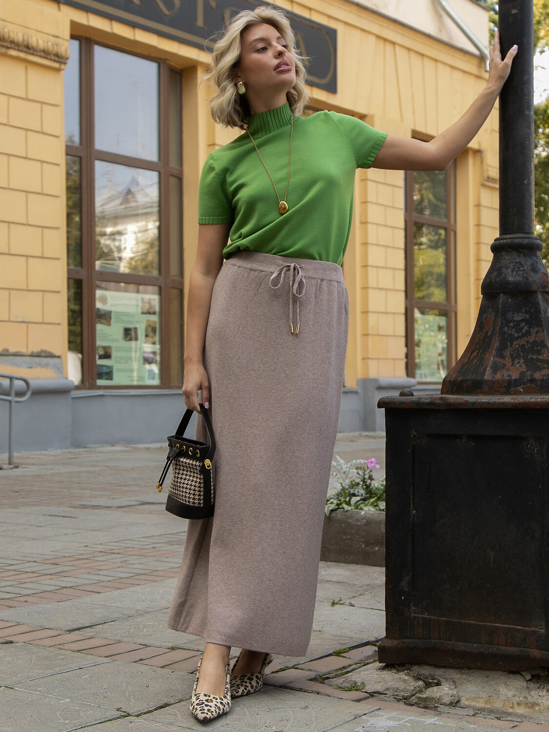 LT Collection Юбка 606649 Ю16323-7М Бежевый