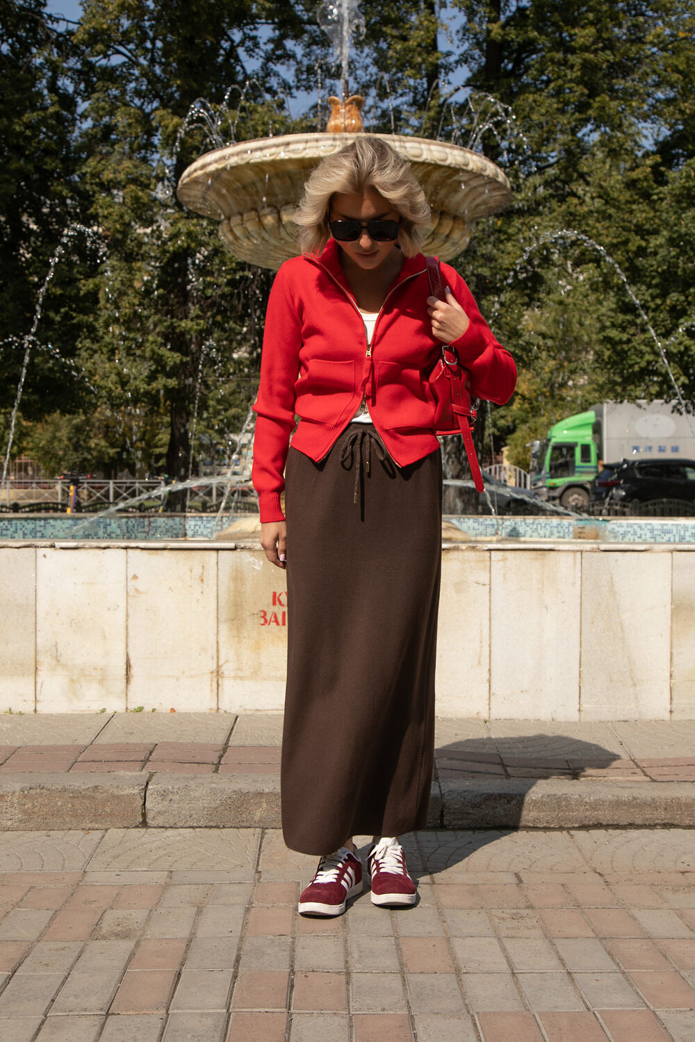 LT Collection Юбка 606652 Ю16321-7М Коричневый