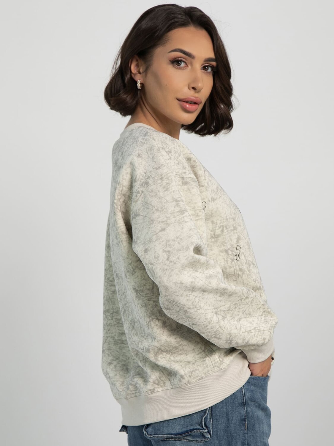 LT Collection Свитшот 606653 Б16335-20М Бежевый