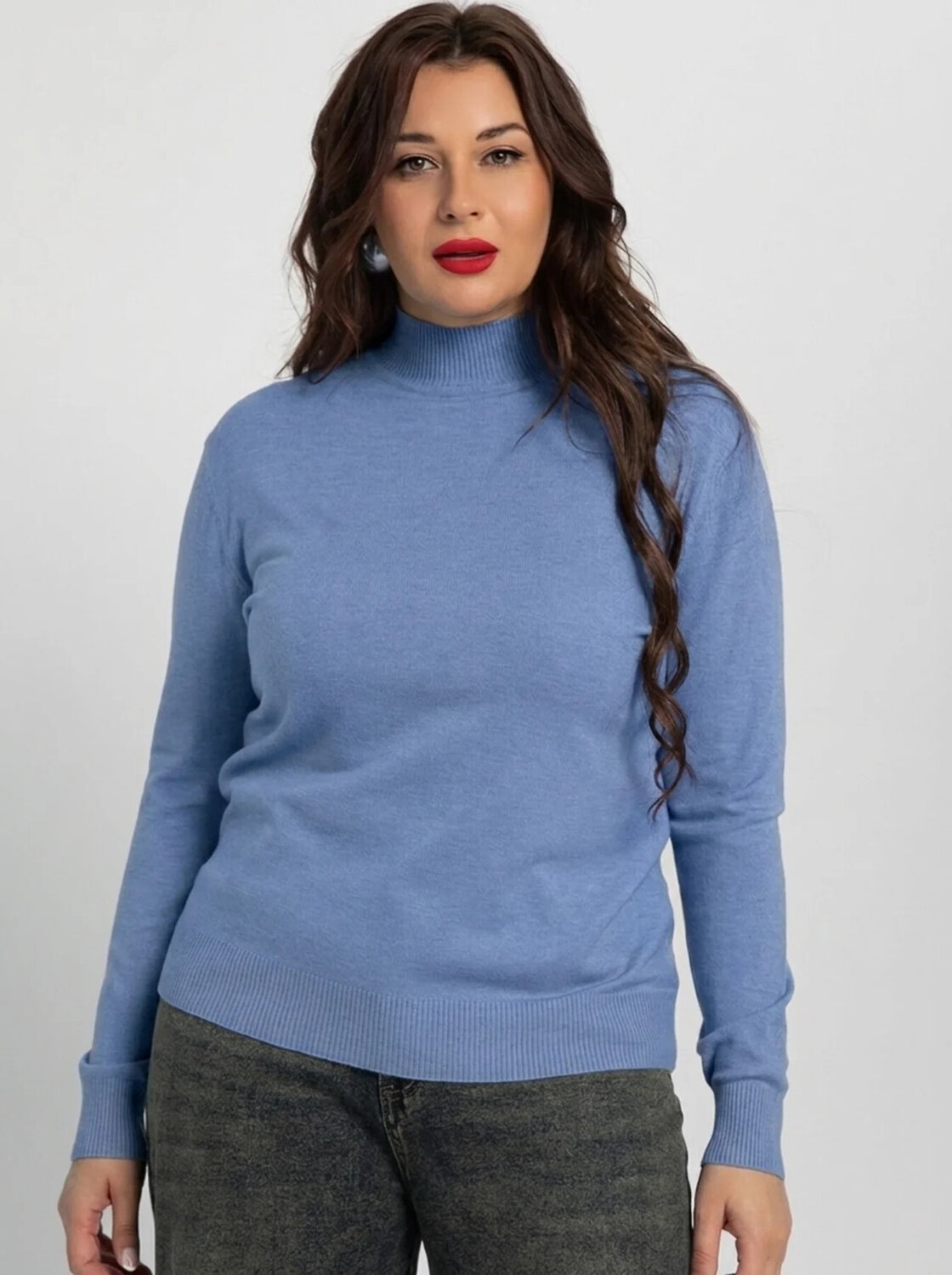 LT Collection Водолазка 606897 Б16198-20М васильковый