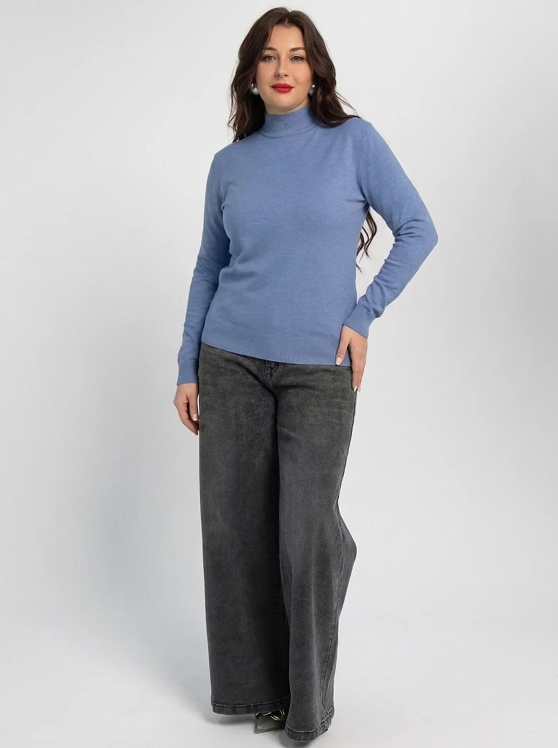 LT Collection Водолазка 606897 Б16198-20М васильковый