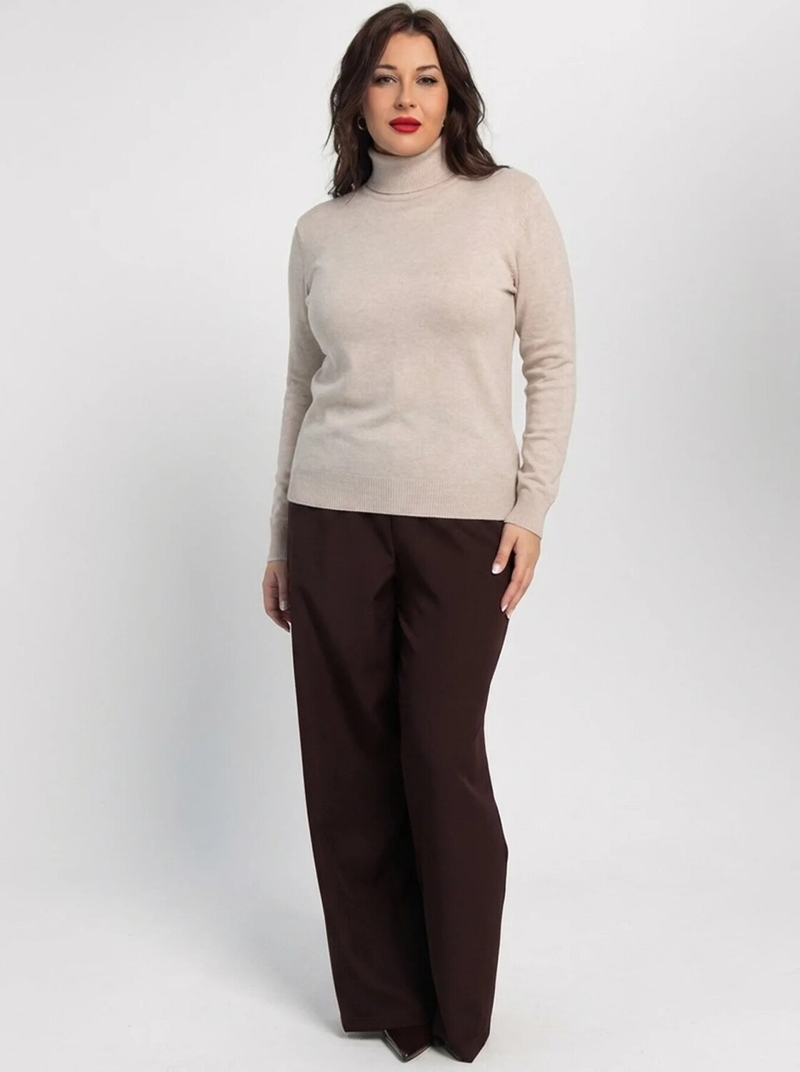 LT Collection Водолазка 606898 Б16200-20М бежевая
