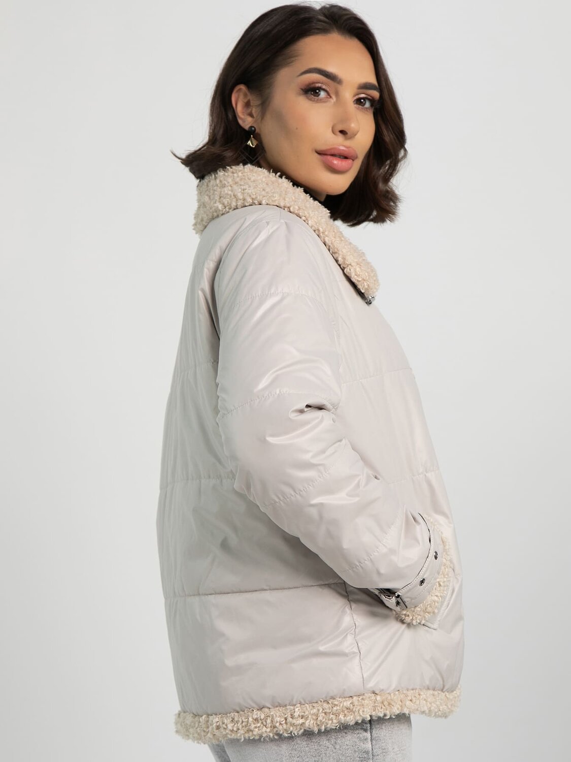 LT Collection Куртка 606901 Б16358-4М бежевая