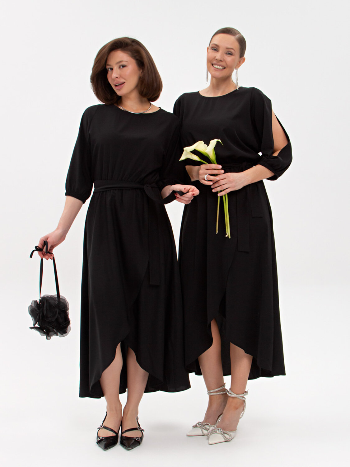 LT Collection Платье 606902 П16366-1М черное