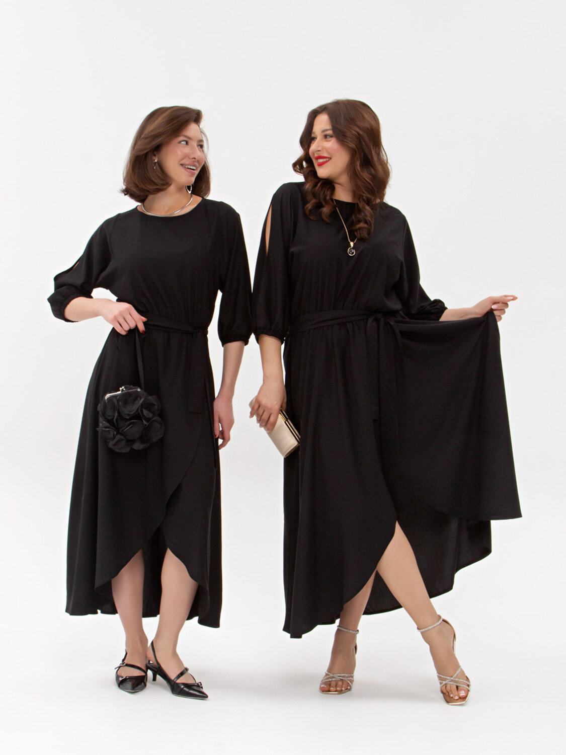 LT Collection Платье 606902 П16366-1М черное