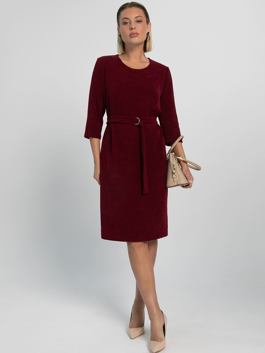 LT Collection Платье 607092 П16191-19М Бордо