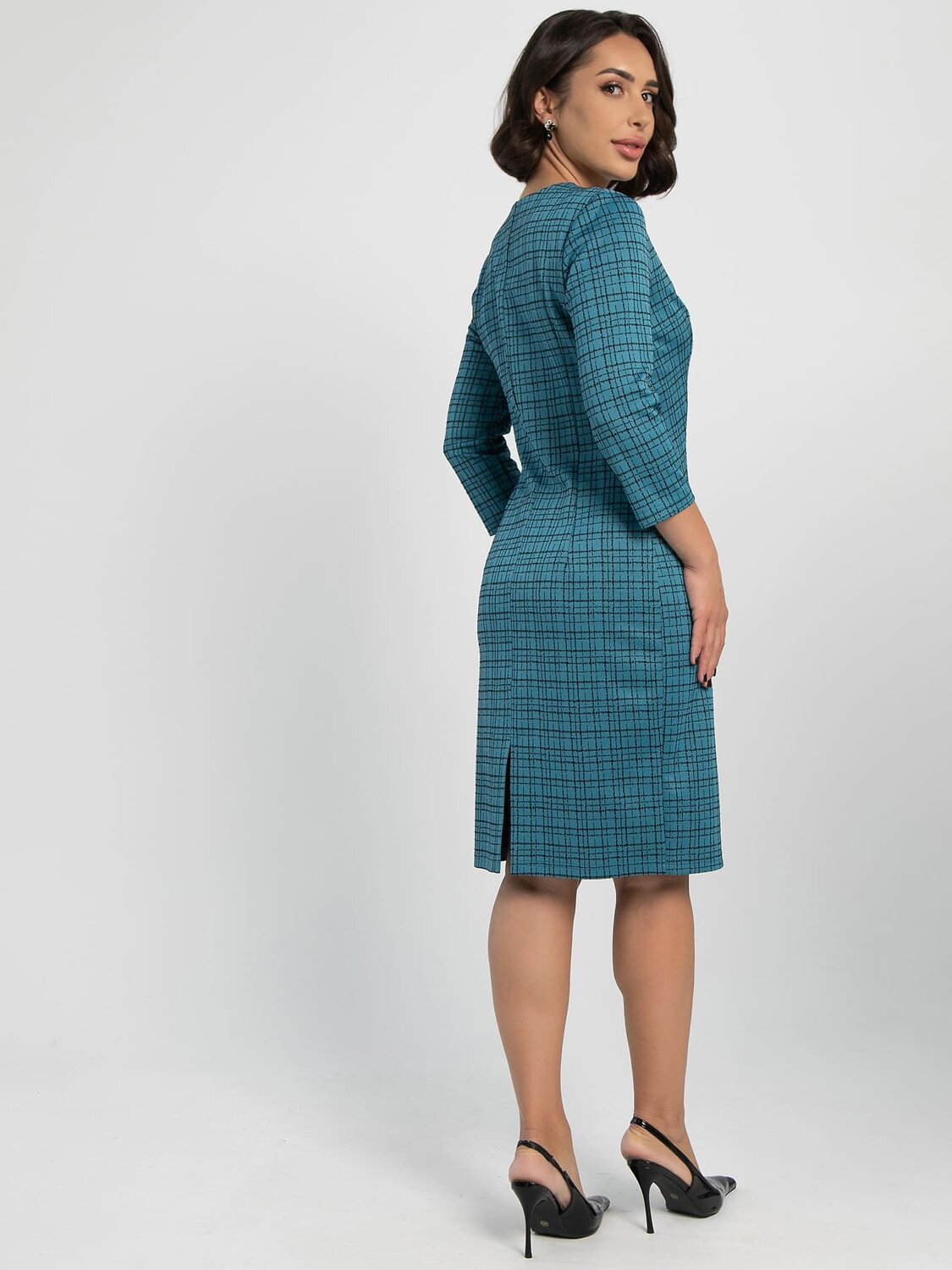 LT Collection Платье 607099 П16298-19М Голубой