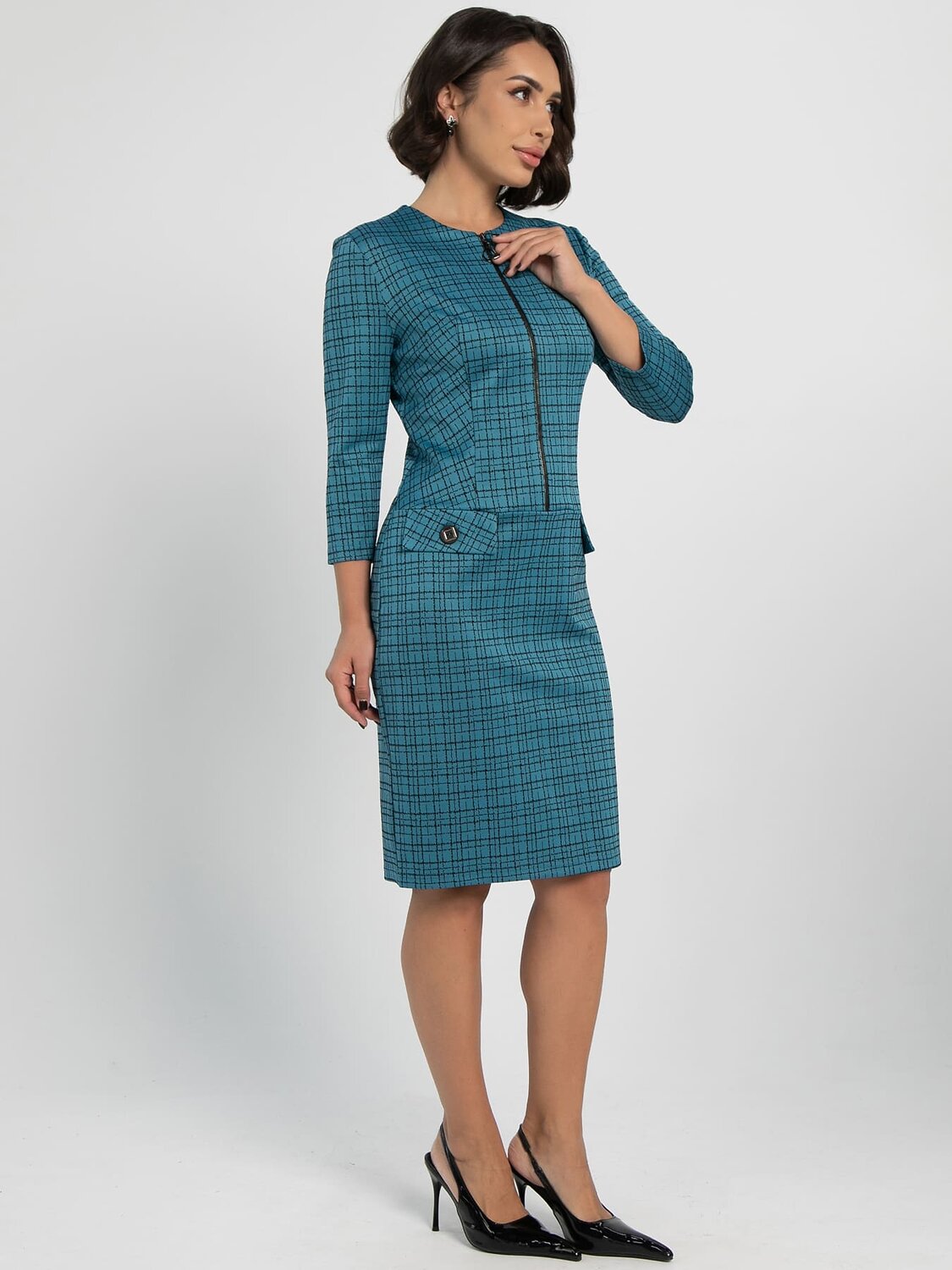 LT Collection Платье 607099 П16298-19М Голубой