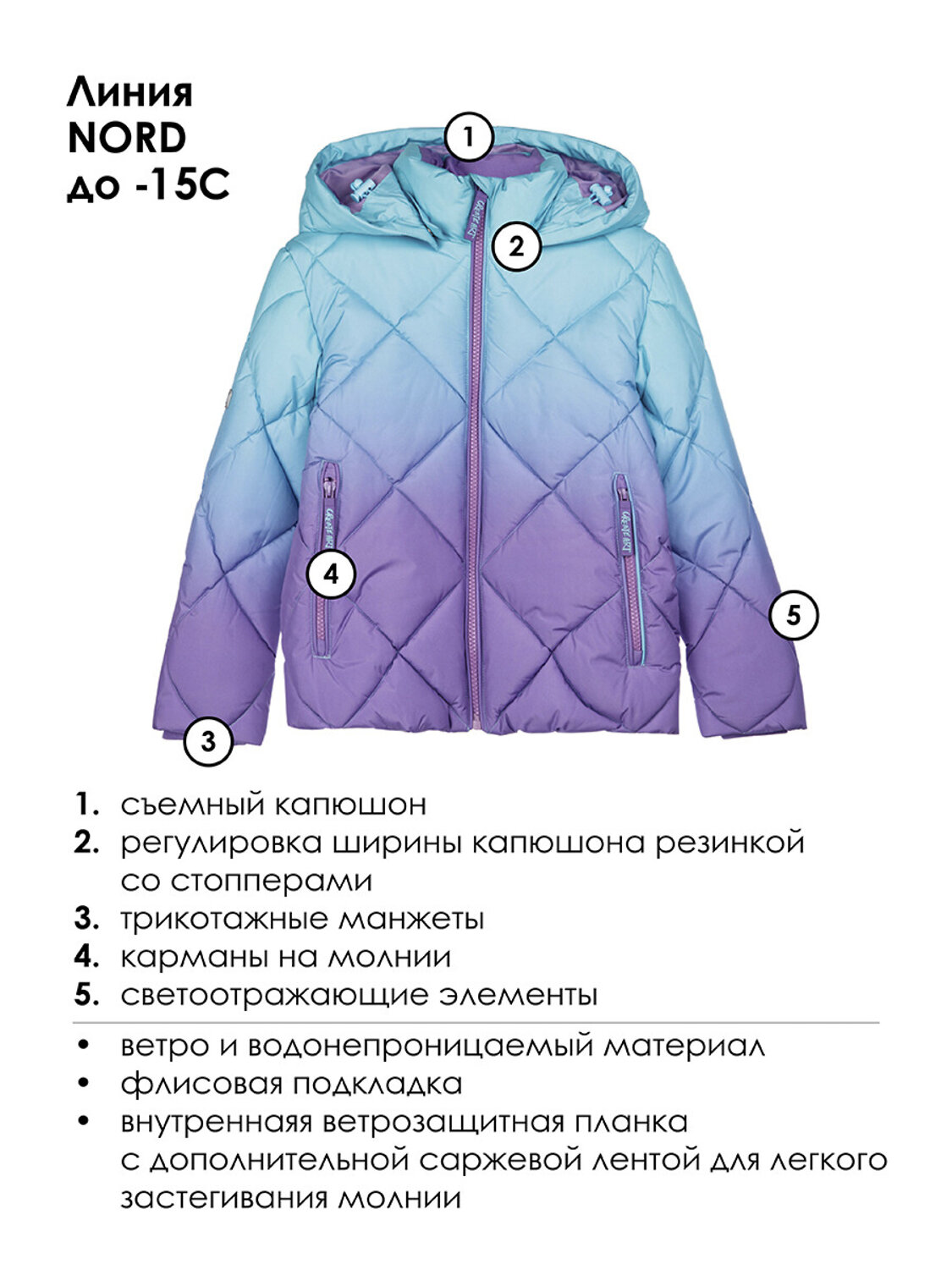 PLAYTODAY Куртка 457677 32422003 разноцветный