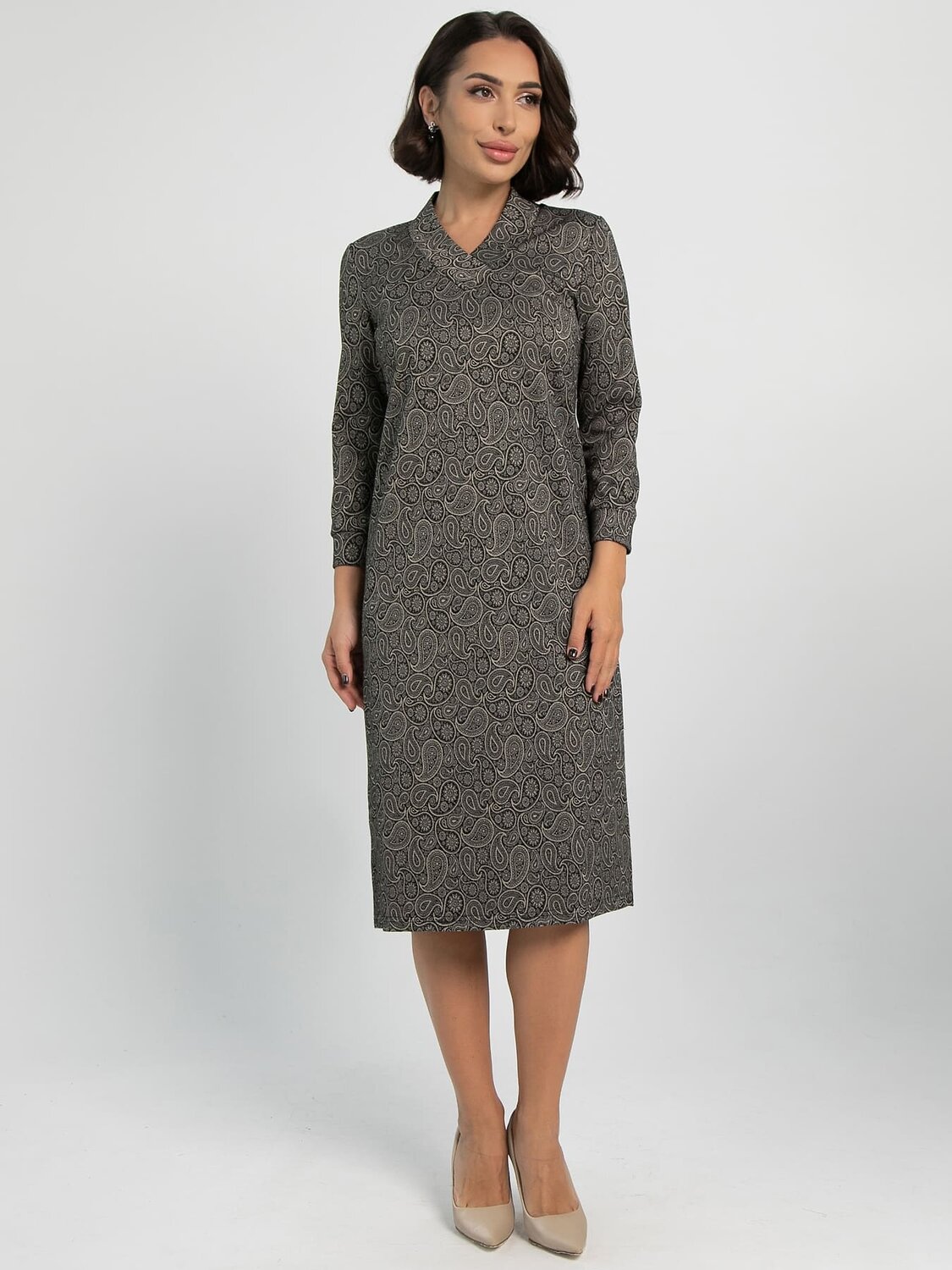 LT Collection Платье 607429 П16034-19М Коричневый
