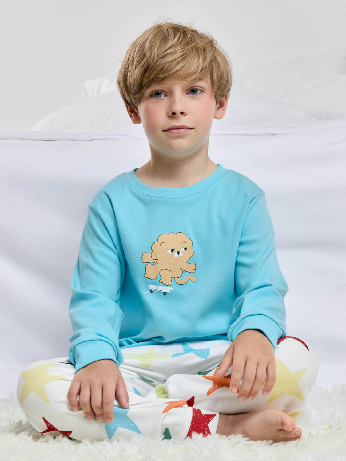CROCKID Пижама 607500 МП 1679 голубой