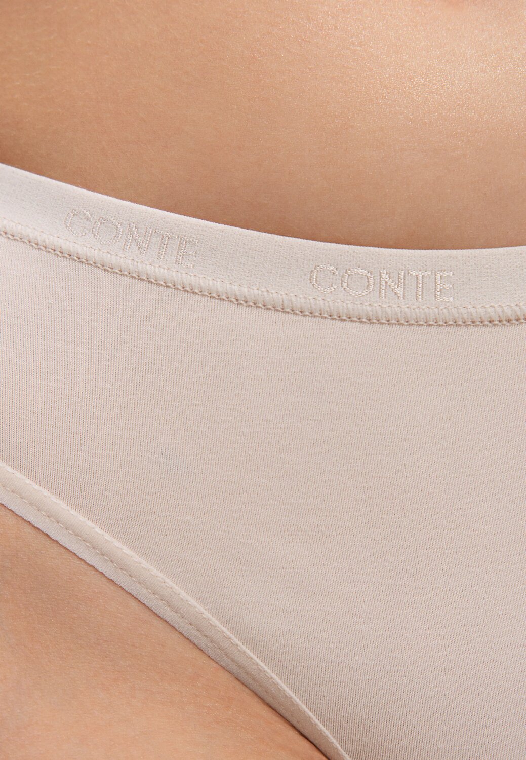 Conte elegant Трусы 607604 COMFORT COTTON LST 5569 (коробочка) natural