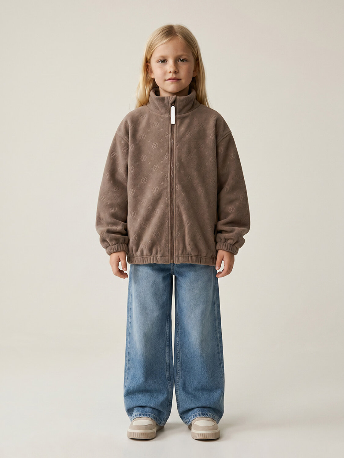 NIKASTYLE Толстовка 607867 4т40226 кофе