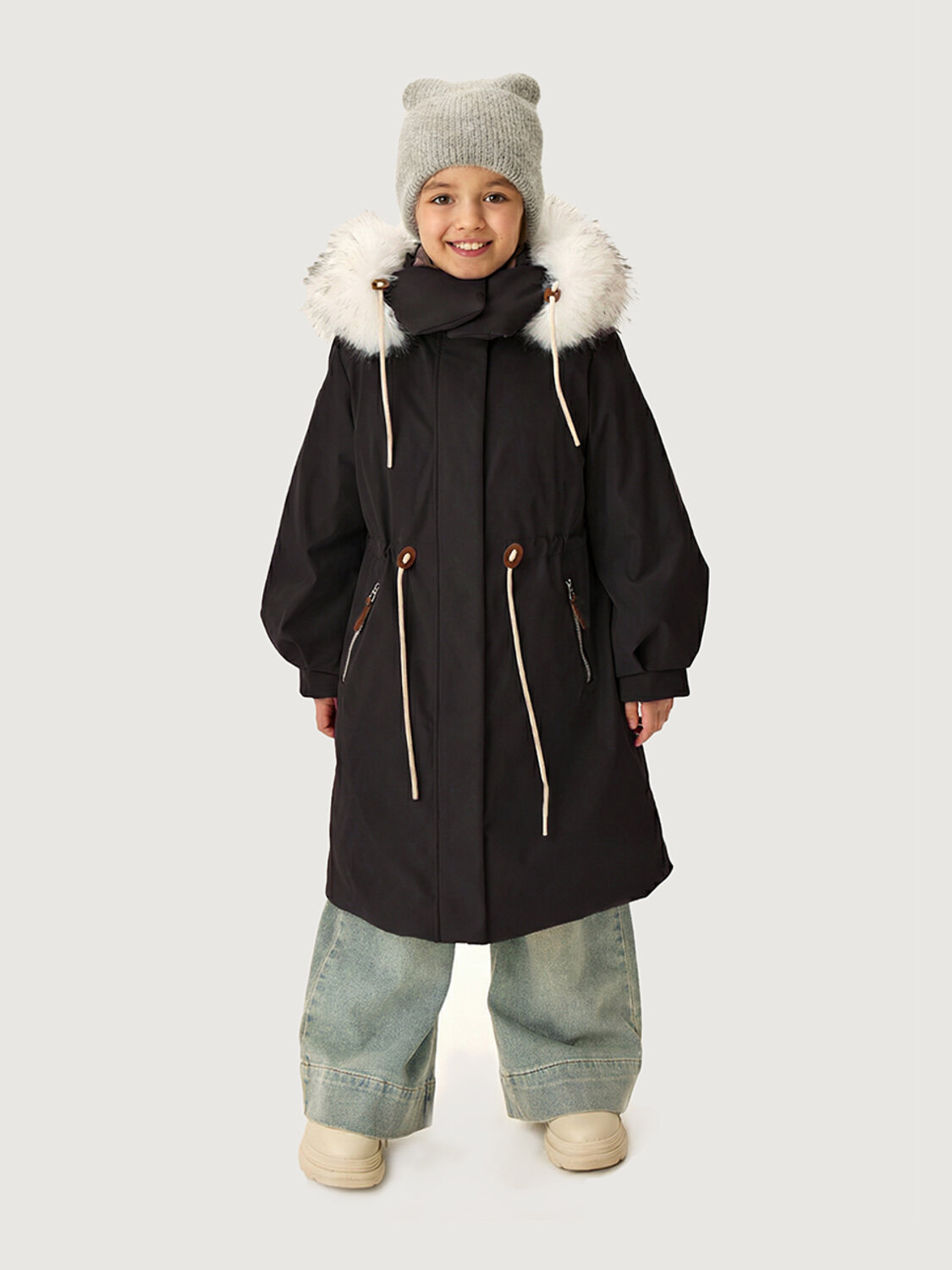 NIKASTYLE Парка 607892 5з4426 шоколад