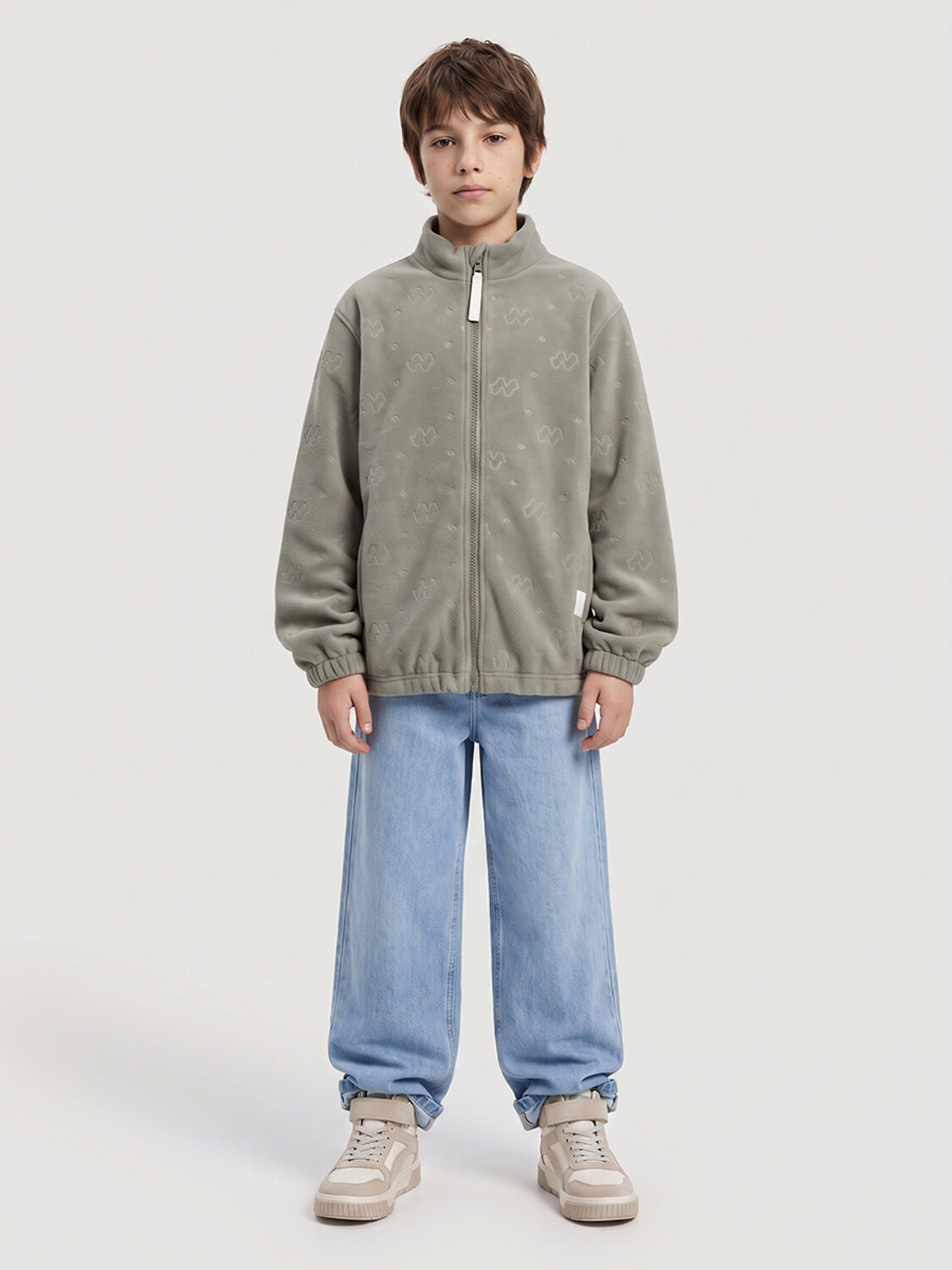 NIKASTYLE Толстовка 607920 4т40526 оливковый