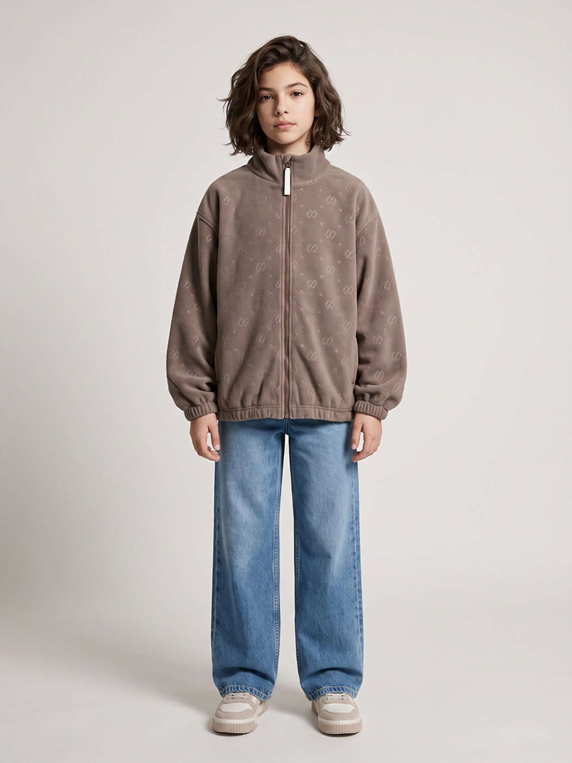 NIKASTYLE Толстовка 607935 4т40426 кофе