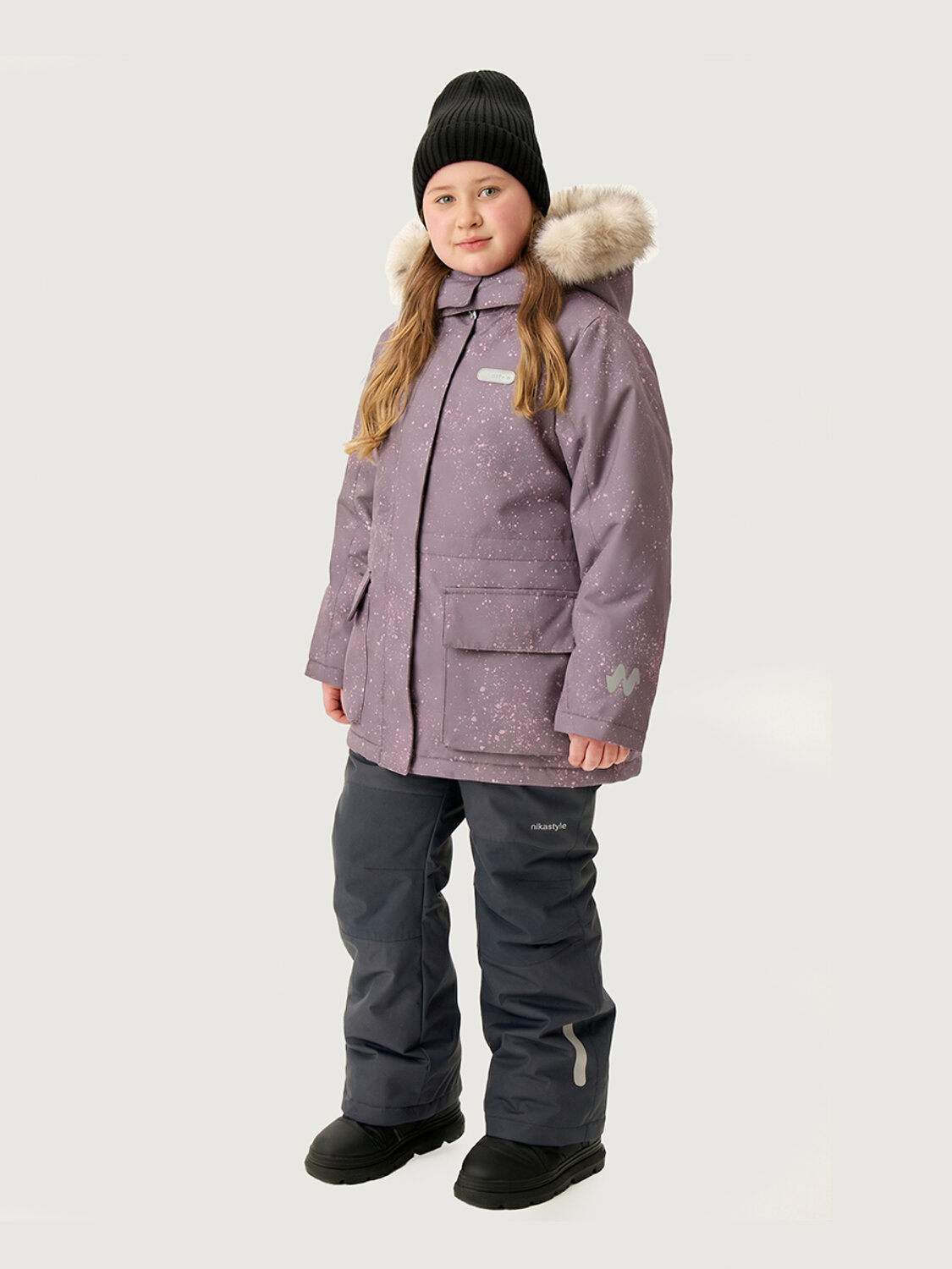NIKASTYLE Костюм 607952 п7з10426 орхидея/кофе