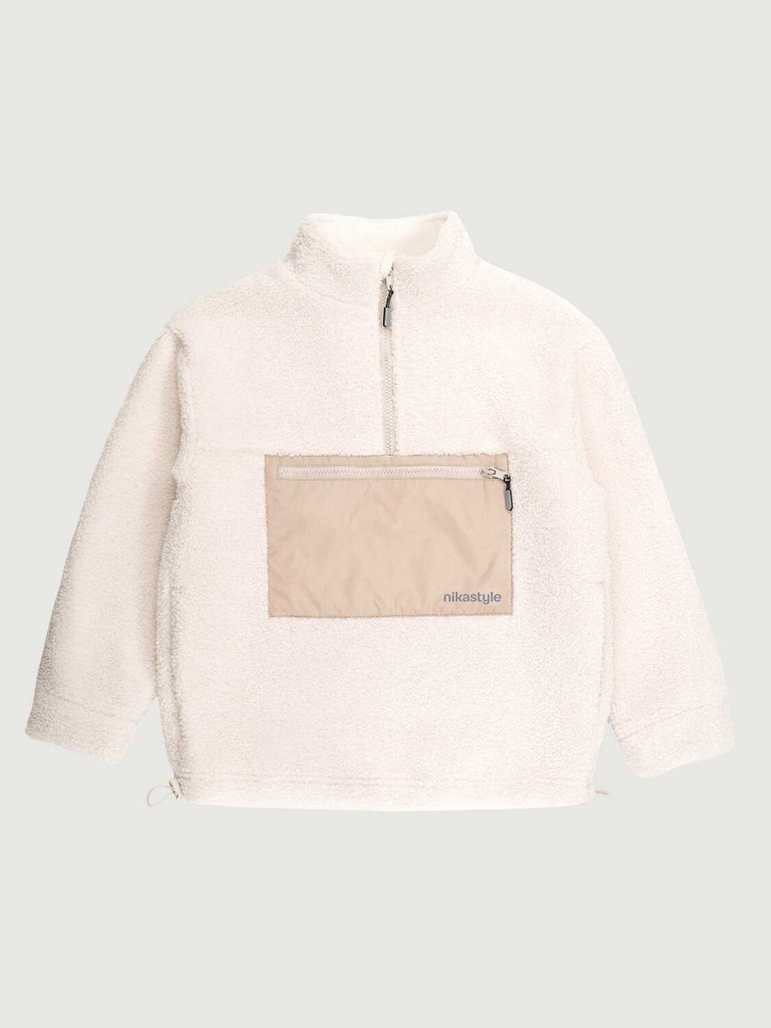 NIKASTYLE Толстовка 608070 4т41826 молочный