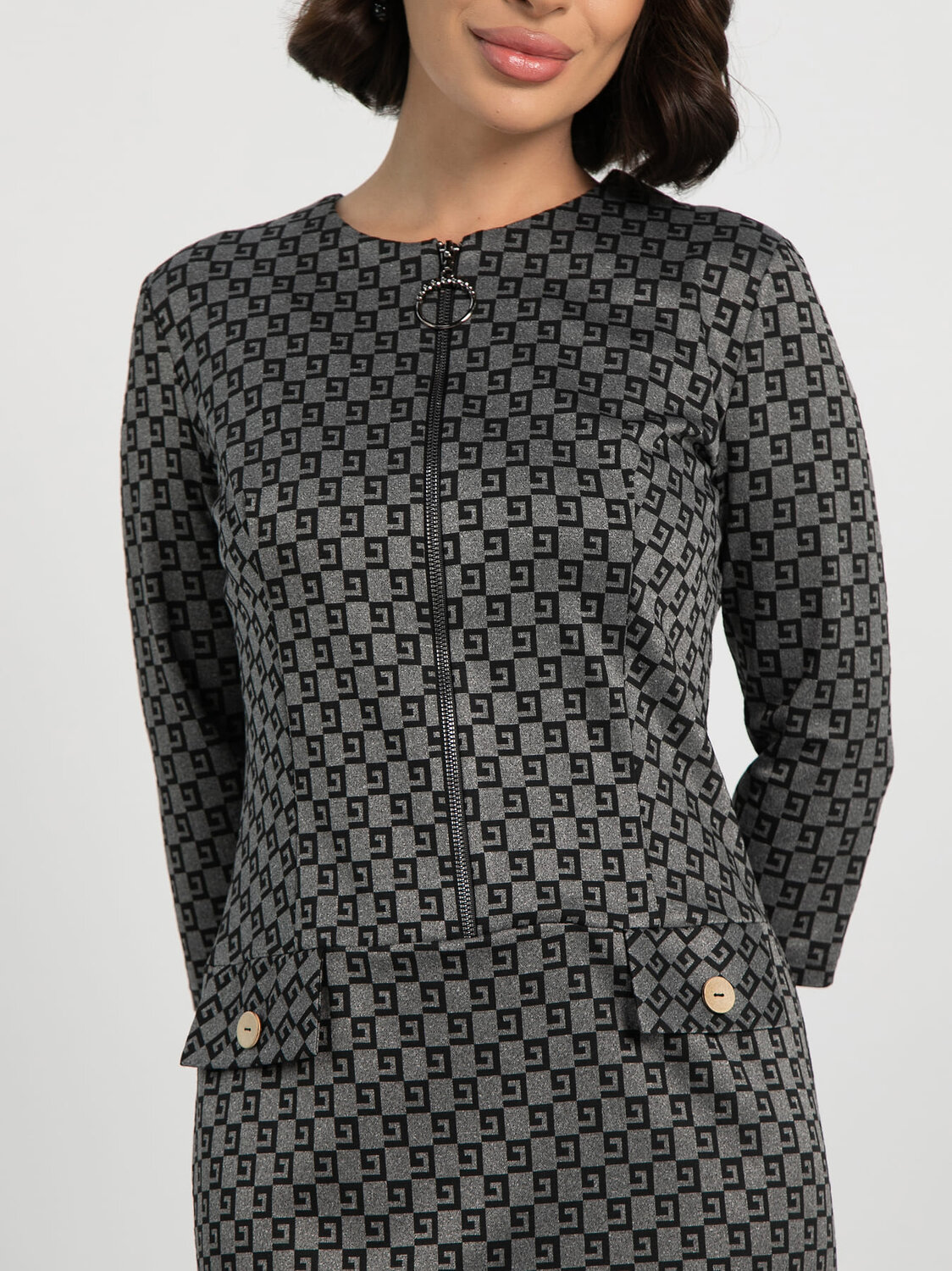LT Collection Платье 608246 П16040-19М Серый