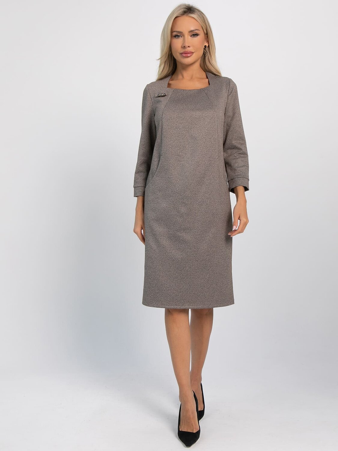 LT Collection Платье 608247 П16070-19М какао