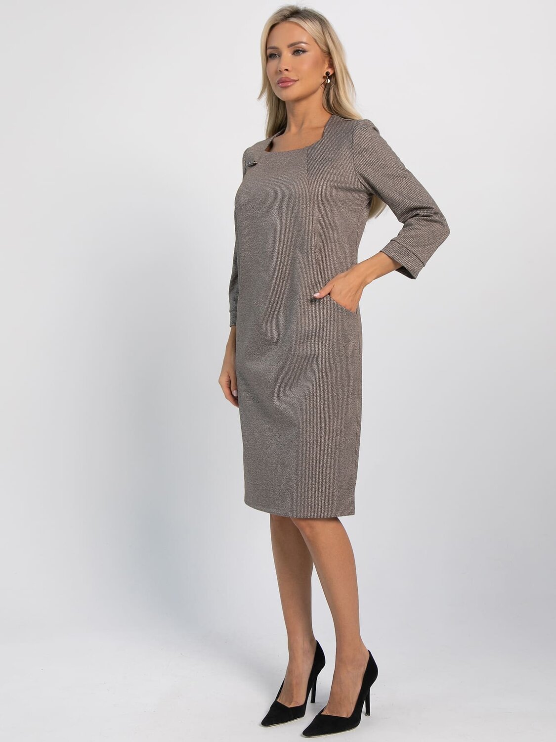 LT Collection Платье 608247 П16070-19М какао