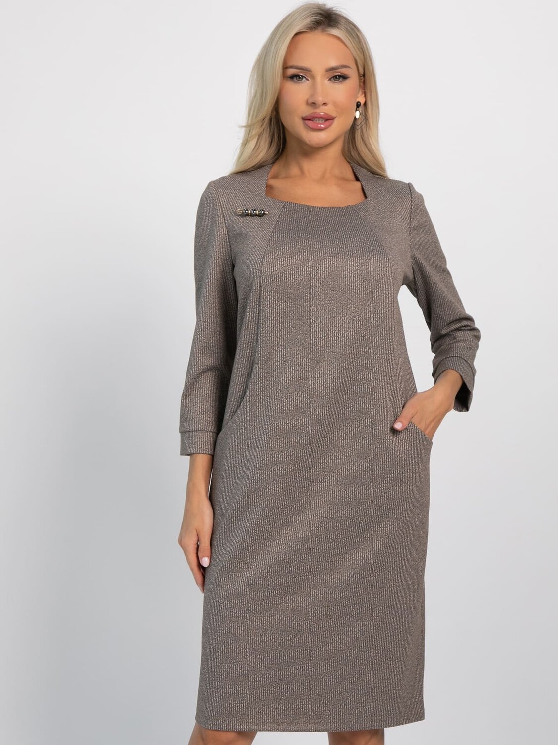 LT Collection Платье 608247 П16070-19М какао