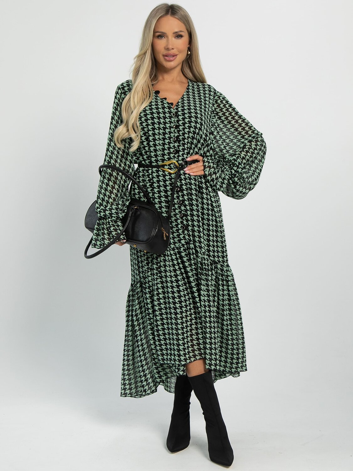 LT Collection Платье 608250 П16257-39М Зеленый