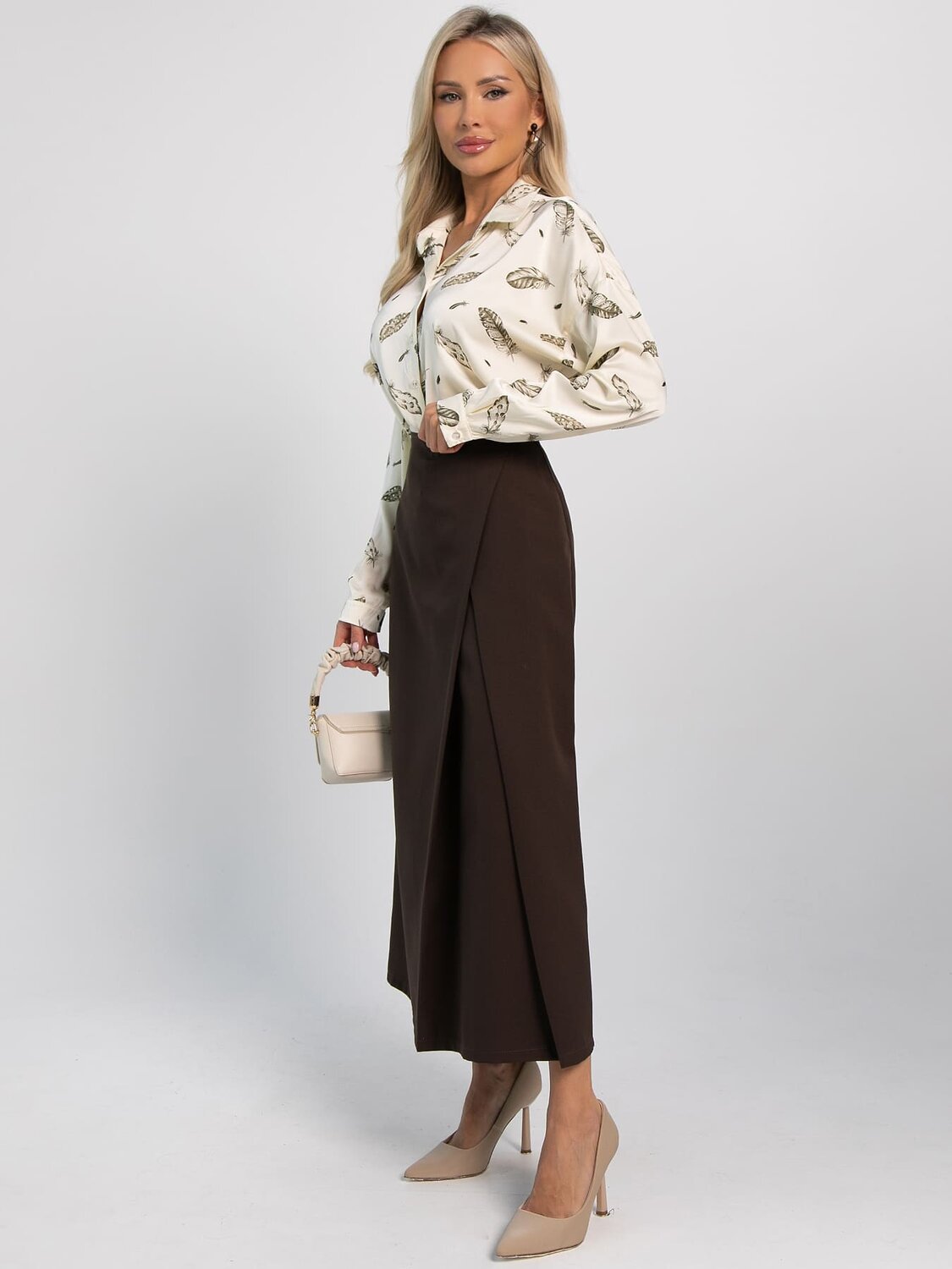 LT Collection Юбка 608251 Ю16268-10М шоколадный