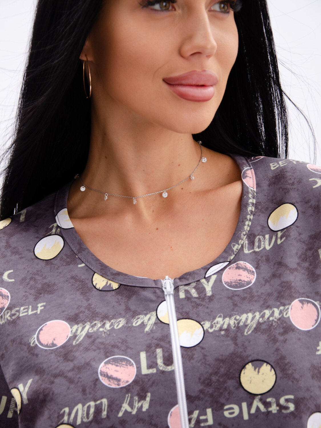 Malina Халат 608360 379г графитовый