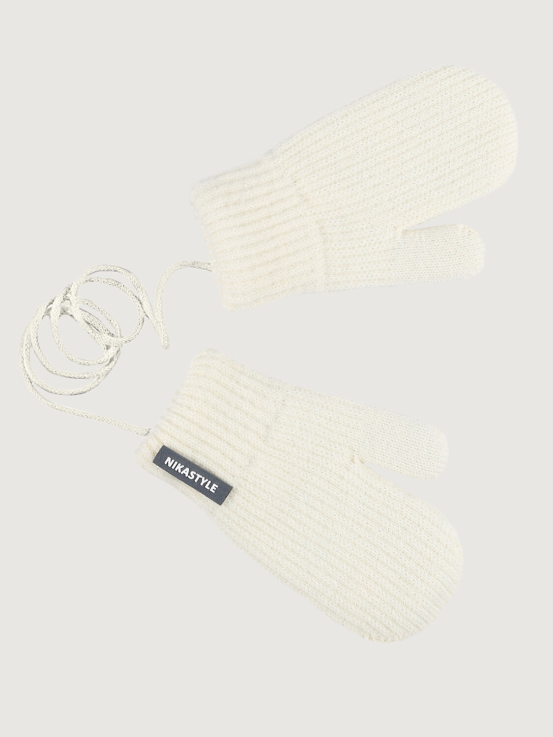 NIKASTYLE Варежки 608417 14з51526 сливочный