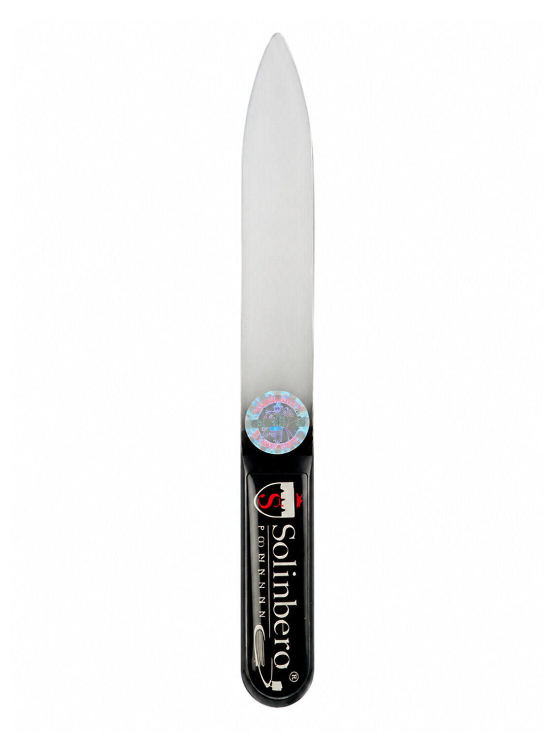 Solinberg Пилочка для ногтей цветная 090-3D 233cz-090-3D, стекло, 9 см 608595 28676 
