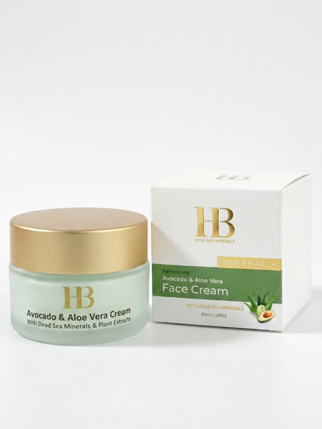 HB (Health & Beauty) Интенсивный крем для лица с авокадо и алоэ, 50 мл 608631 28635 
