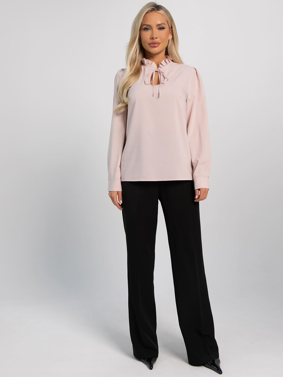 LT Collection Блуза 608658 Б16245-16М пудровый
