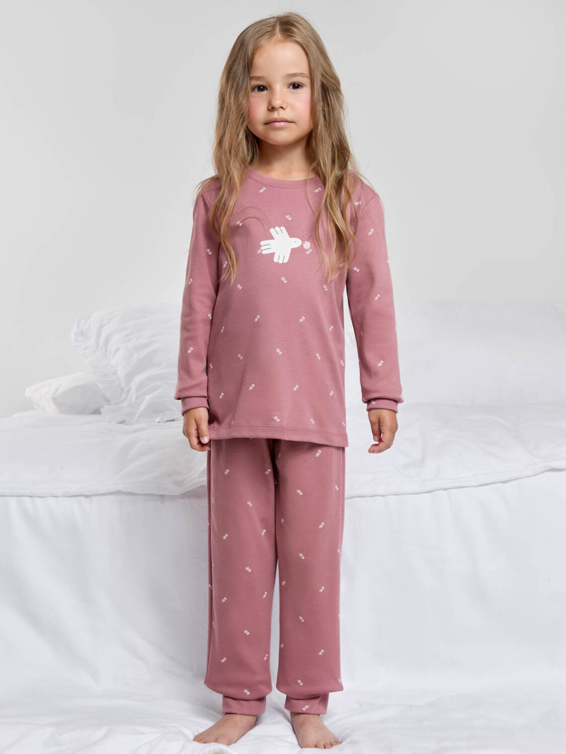 CROCKID Пижама 608862 К 1621 темно-розовый