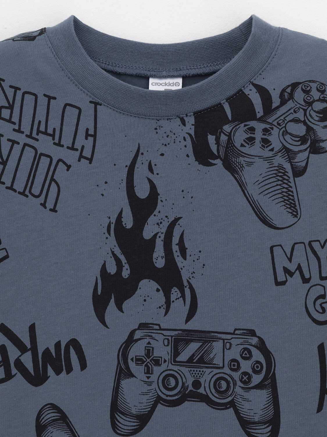 CROCKID Пижама 608865 К 1614 синий