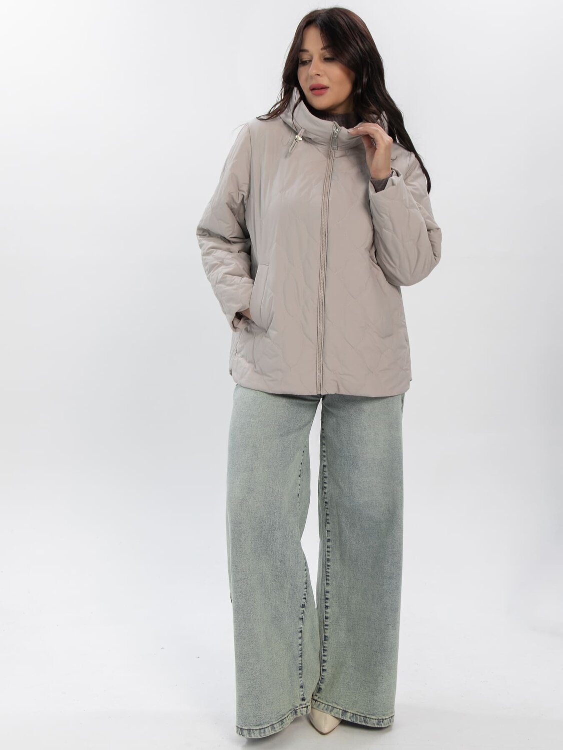 LT Collection Куртка 608933 Б16357-4М Бежевый